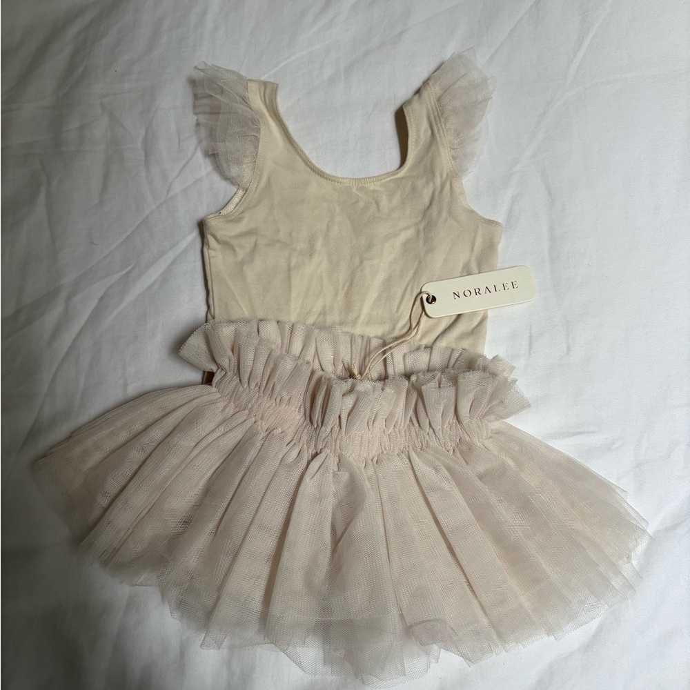 Noralee Cream Girls tank and tutu